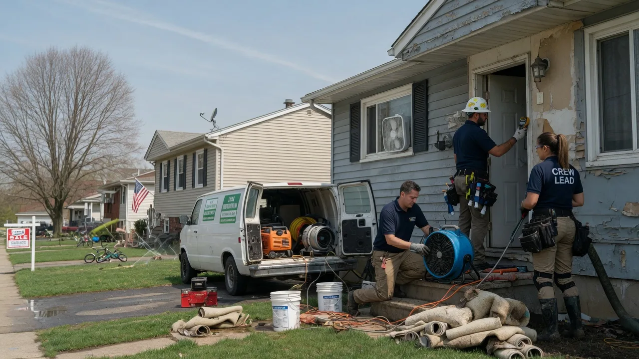 Flood Cleanup in Elkins, AR near me
